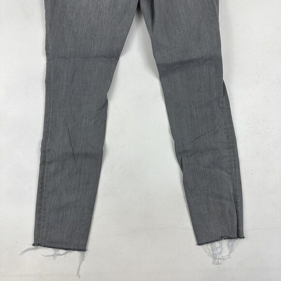 Universal Thread High Rise Skinny Denim Jeans Gray Cut-Off Button Fly Size 2/26R - Picture 12 of 12